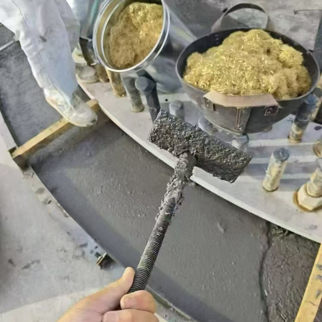 河北C120钢纤维高强无收灌浆料 轧机压缩机汽轮机发电机锻压设备底座灌浆材料